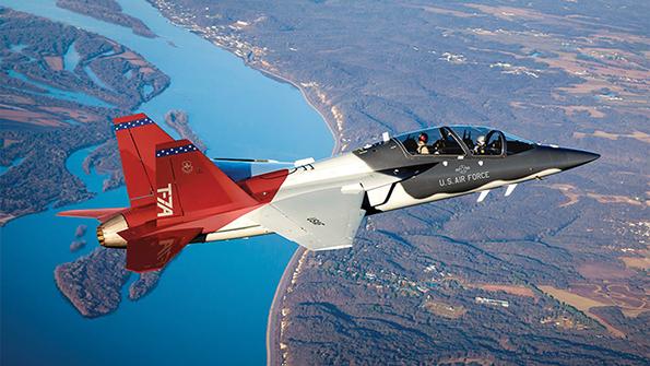 U.S. Air Force aircraft in flight