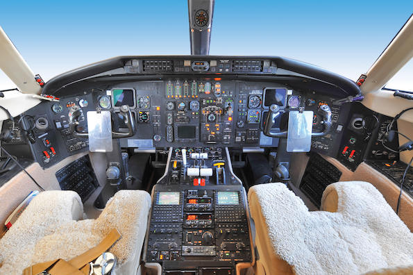 aircraft cockpit