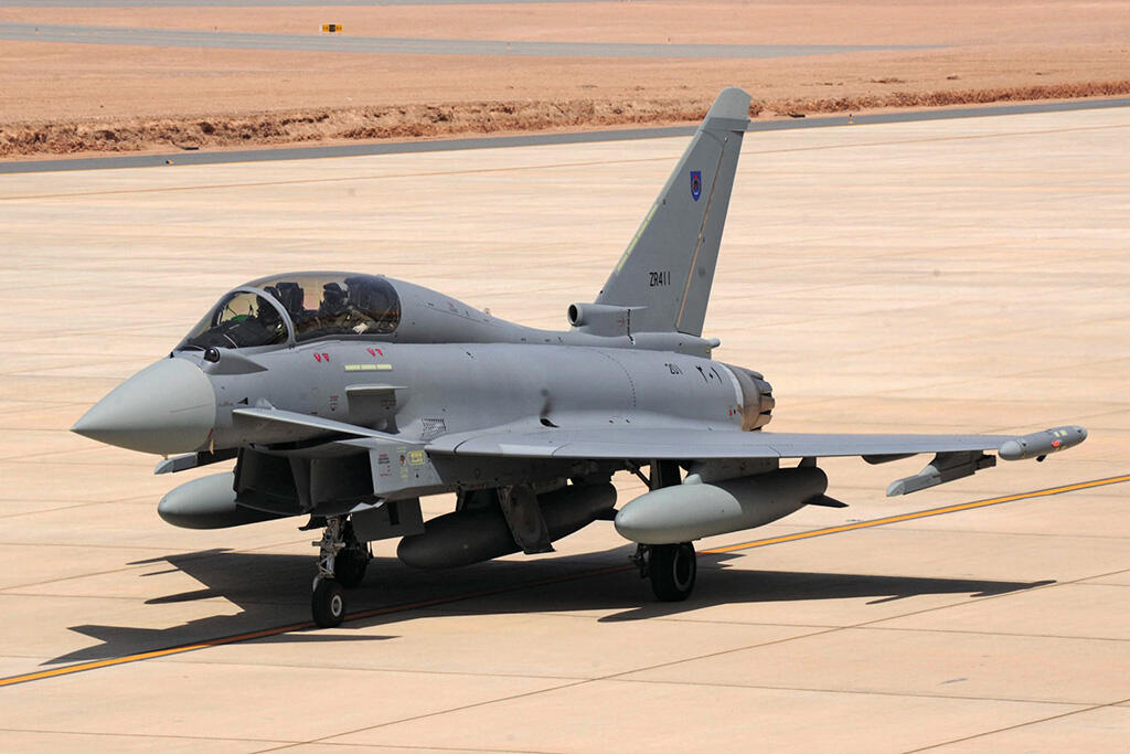 Eurofighter Typhoon aircraft