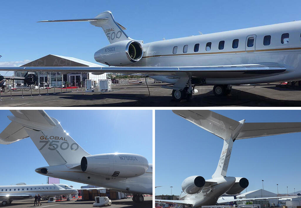 GE Aviation nacelle engine housing for Passport on Bombardier Global 7500