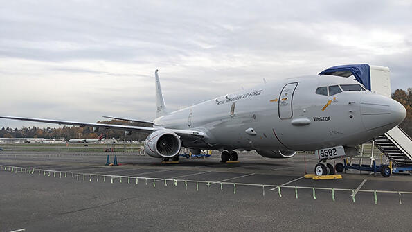 Royal Norwegian Air Force Boeing P-8 aircraft