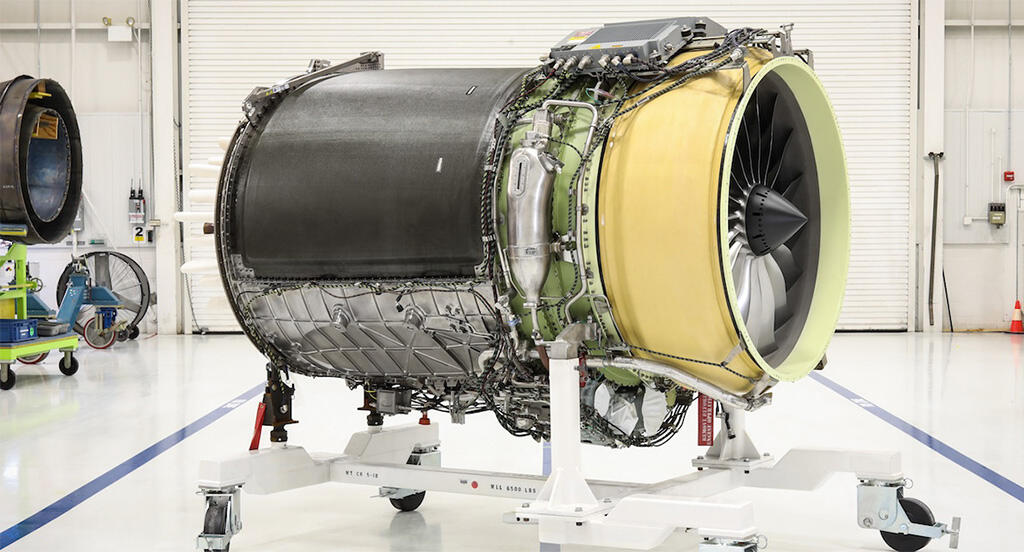 GE Aviation’s Passport engine assembly