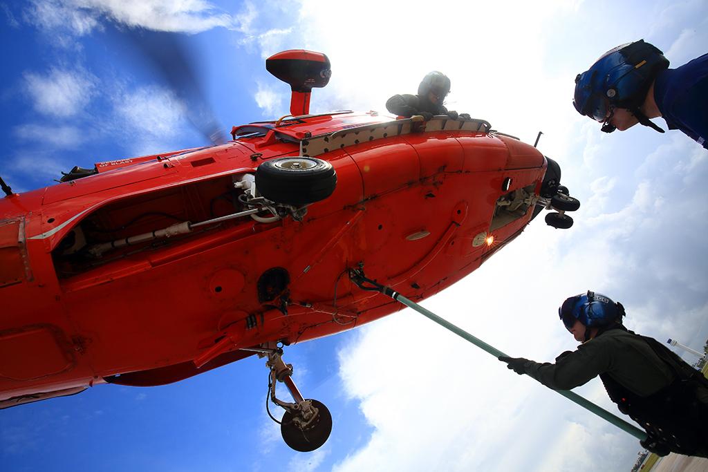 U.S. Coast Guard HH-65 from Coast Guard Air Station Miami