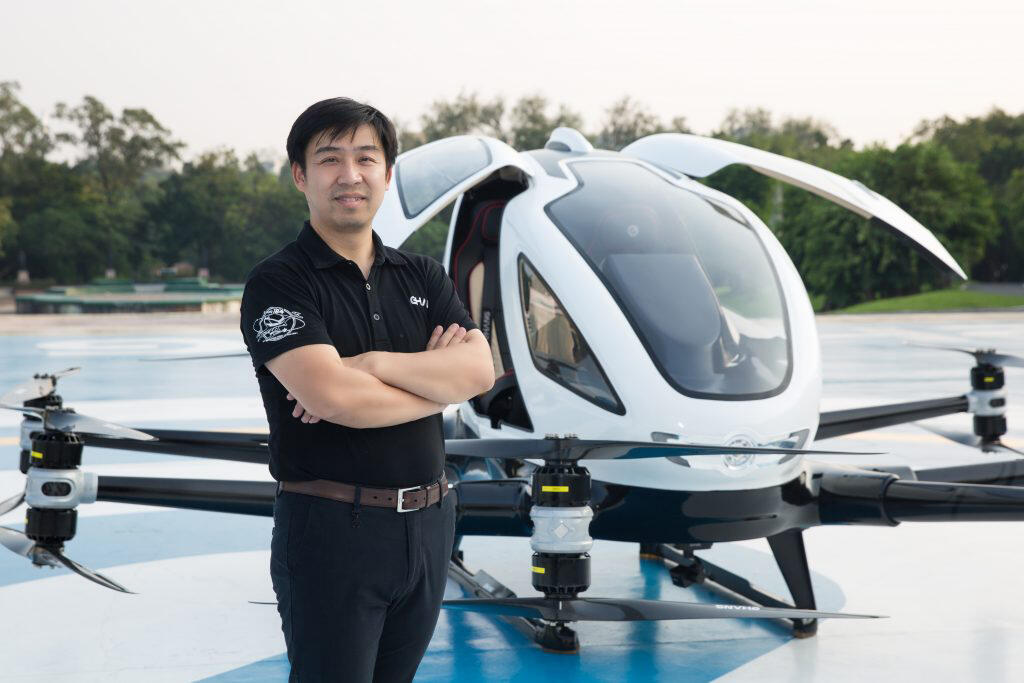 EHang founder Huazhi Hu