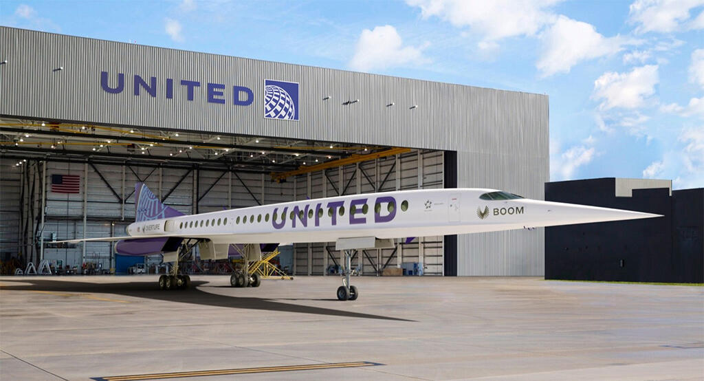 Boom Overture supersonic airliner