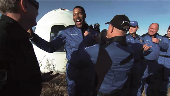 Blue Origin New Shepard capsule spaceflight
