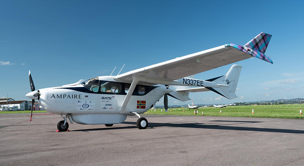 Ampaire Electric EEL hybrid-electric propulsion testbed