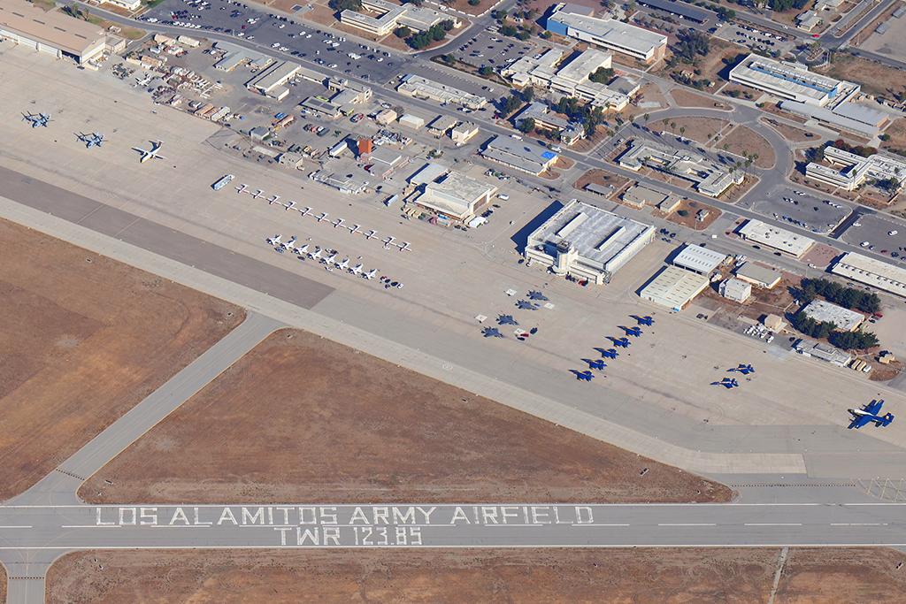 aerobatic teams come together