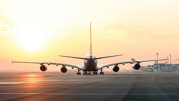 airbus a380 at dubai airport