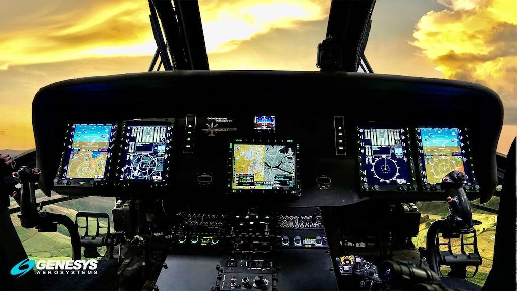 Genesys UH-60 cockpit modernization