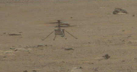 NASA Mars Ingenuity helicopter