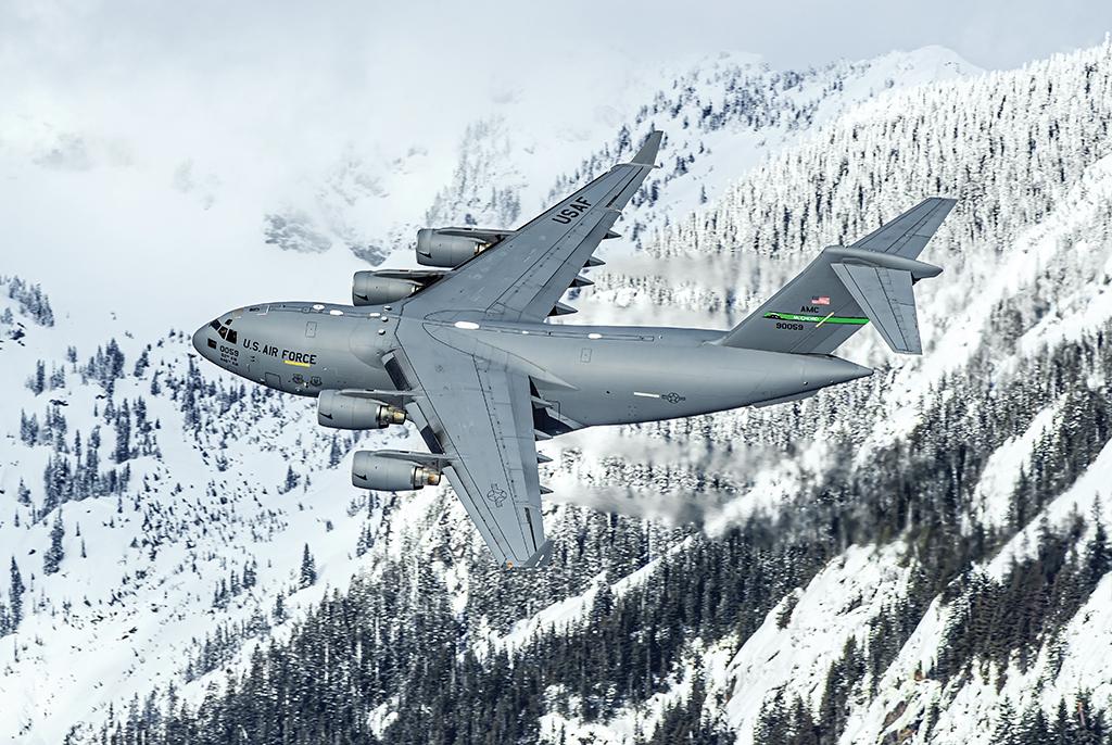 U.S. Air Force 62nd Airlift Wing Boeing C-17