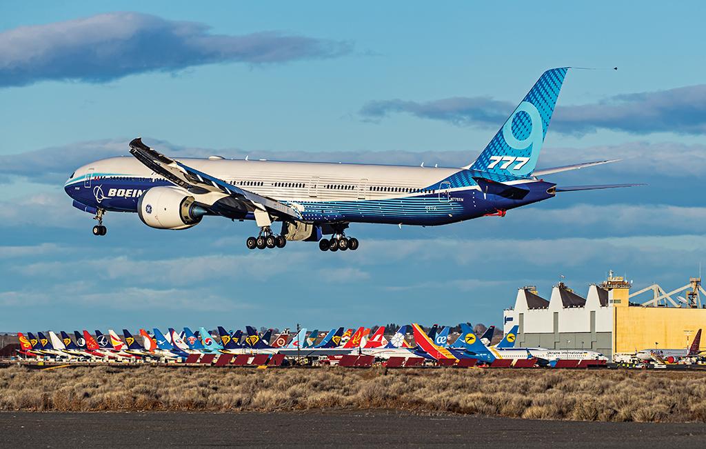 Boeing 777X aircraft