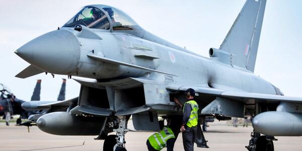 UK Royal Air Force Eurofighter Typhoon