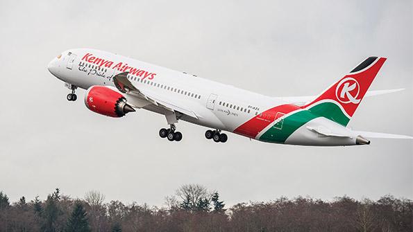 Kenya Airways aicraft