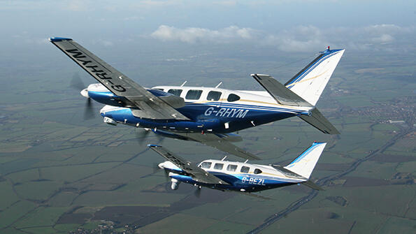2Excel fleet Piper Navajos