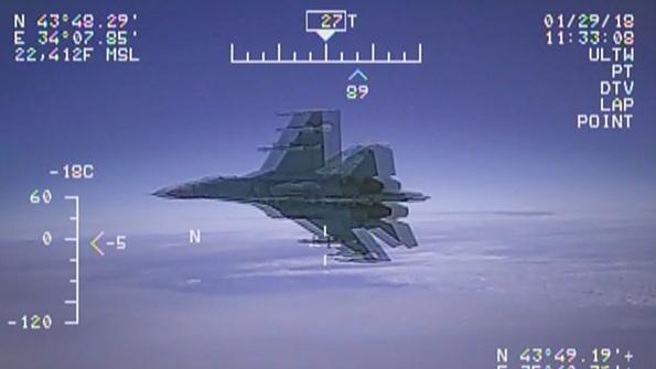 Russian Su-27 fighter