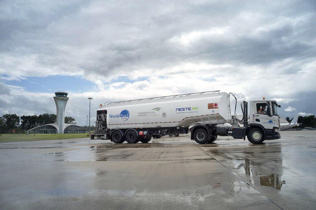 Farnborough Airport And Neste Sustainable Fuel