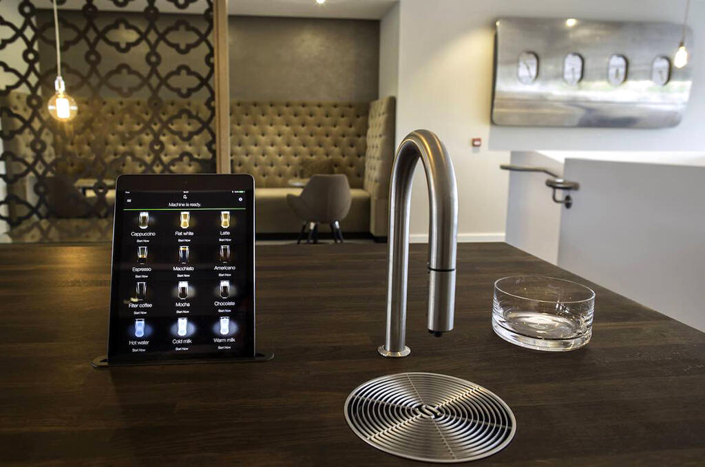 Farnborough Airport Terminal Coffee Station