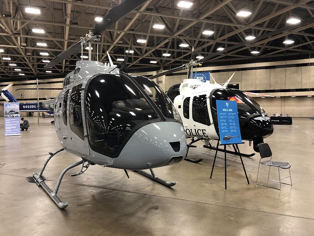 Bell 505 light helicopter