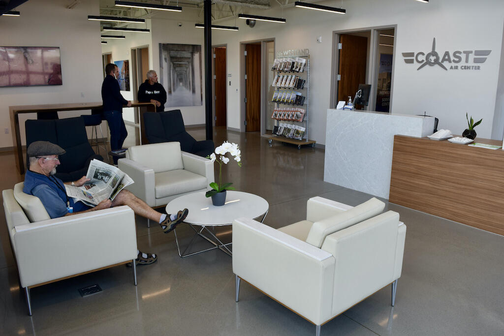 Coast Air Center reception area
