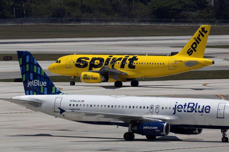 Spirit and Jetblue