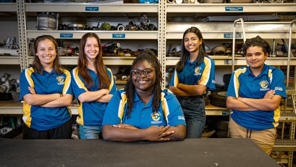 Embry-Riddle Aeronautical University all-female team