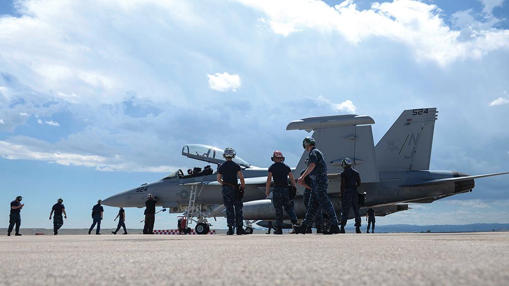 U.S. Navy EA-18G Growler aircraft