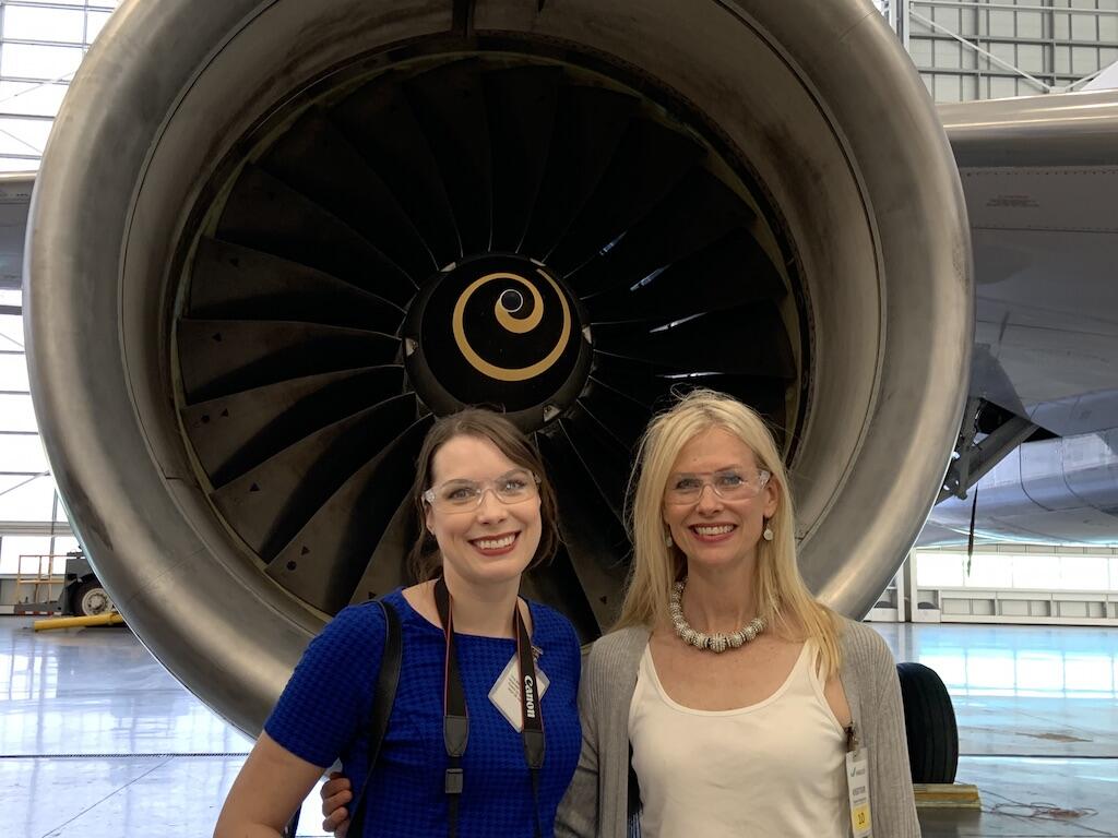 Lindsay Bjerregaard and Lee Ann Shay