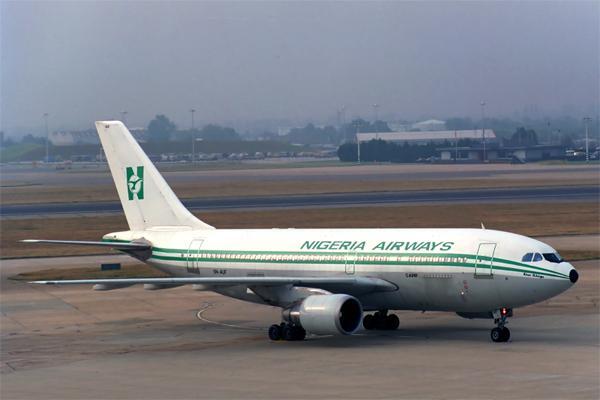 Nigeria Airways plane