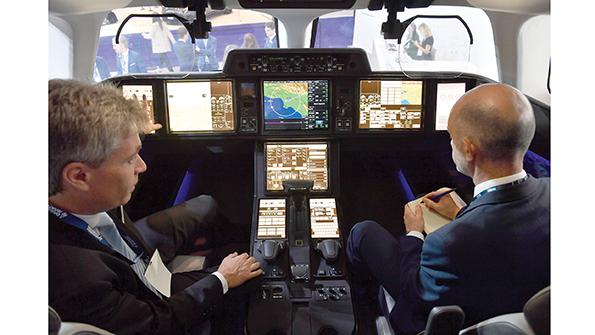 Falcon 10X long-range business jet