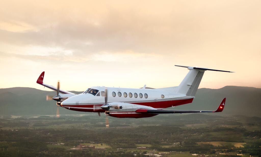 Beechcraft King Air 350 with Tamarack winglets