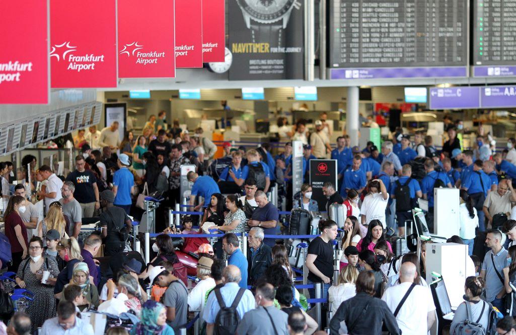 Frankfurt Airport Lufthansa strike