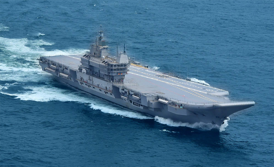 Indian aircraft carrier Vikrant