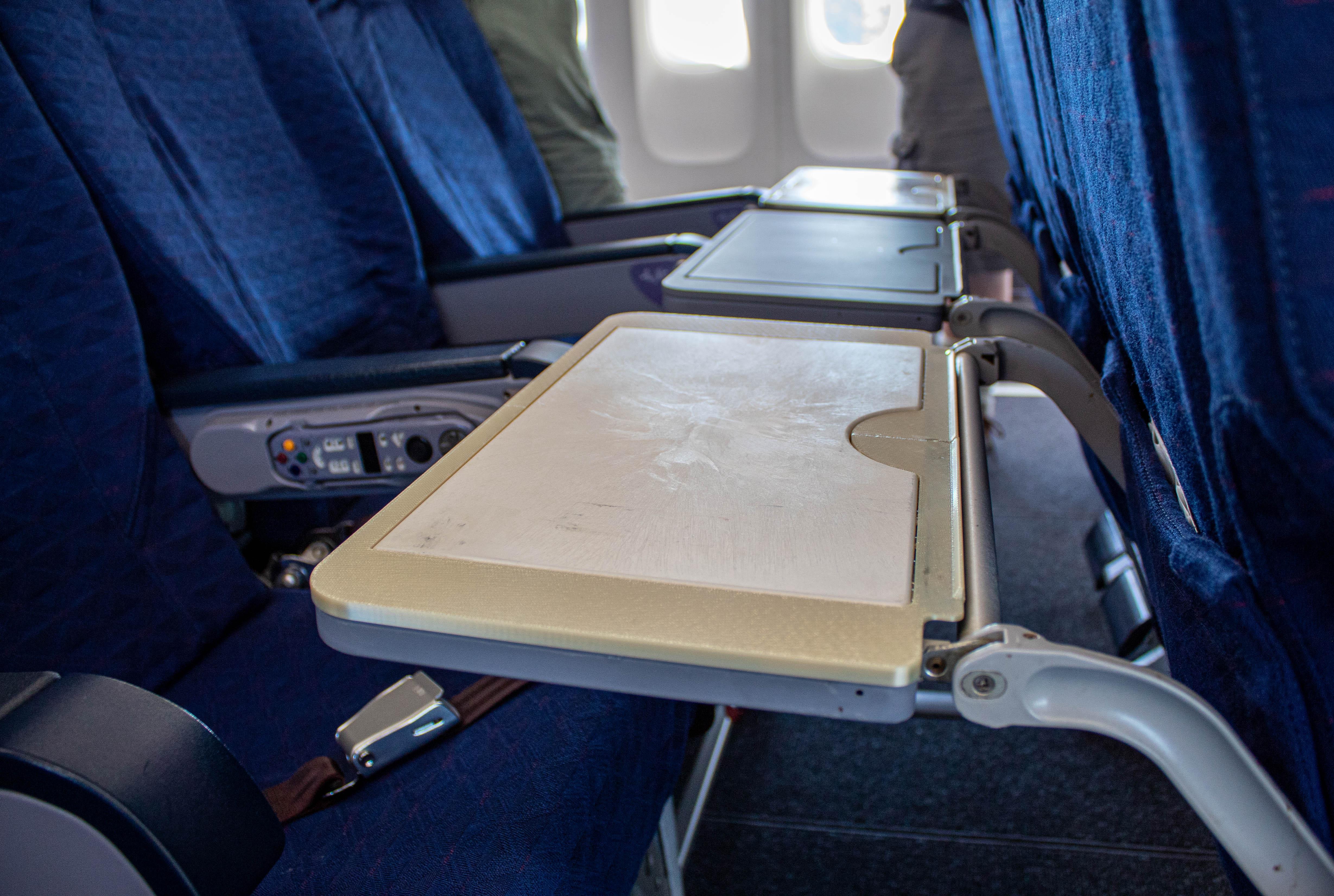 New tray tables