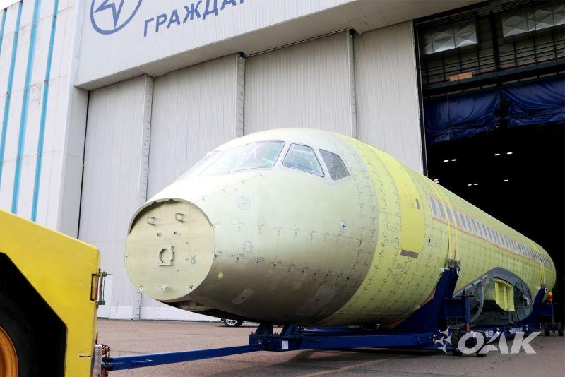 SSJ new fuselage