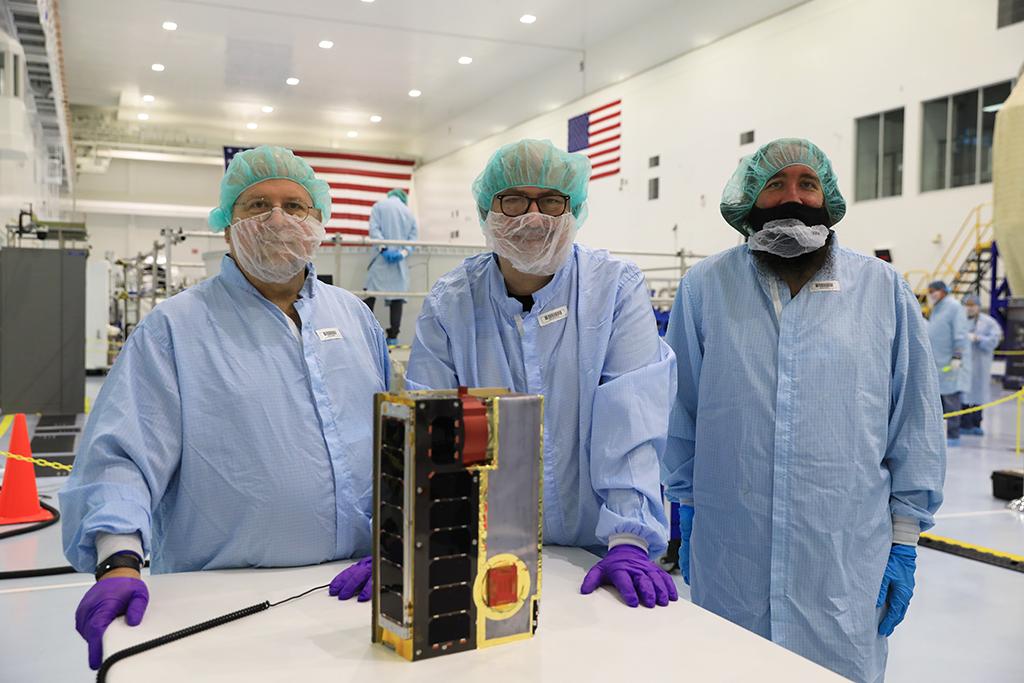 Cubesat to study Solar Particles