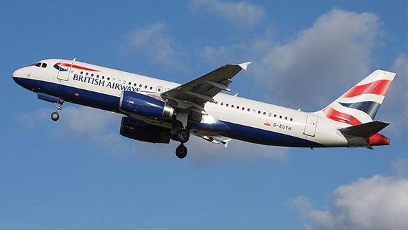 British Airways aircraft in flight