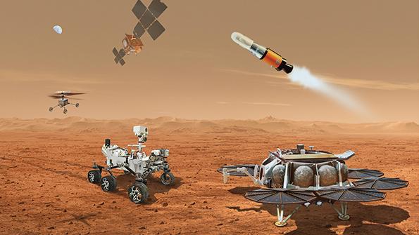 joint Mars Sample Return Mission rendering