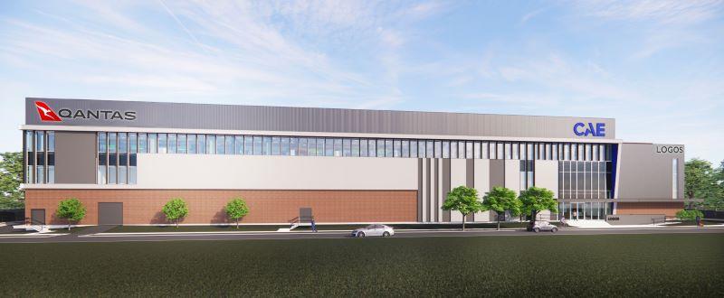 Qantas and CAE flight training center