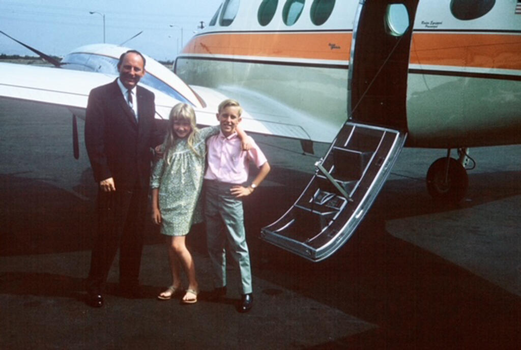 Chuck Malone, Marry Poppins actress Karen Dotrice and Mark Malone and Mickey Mouse One