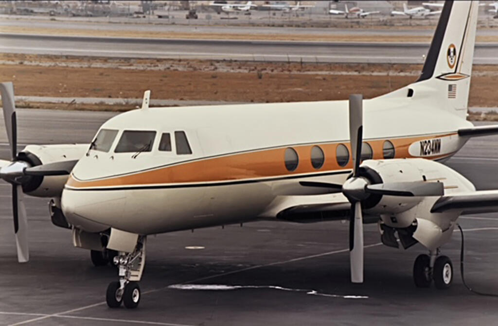 Mickey Mouse One at Burbank Airport