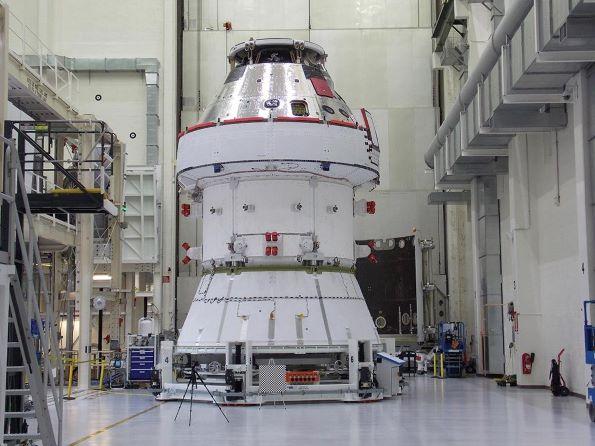 Orion Artemis 1 spacecraft