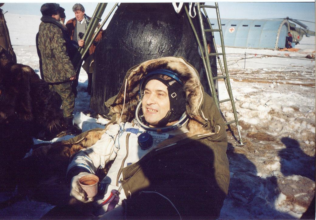 Russian cosmonaut Valery Polyakov