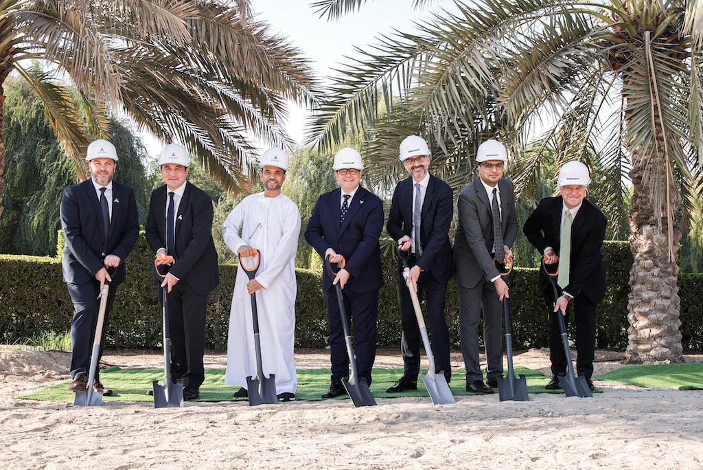 Bombardier breaks ground in Abu Dhabi