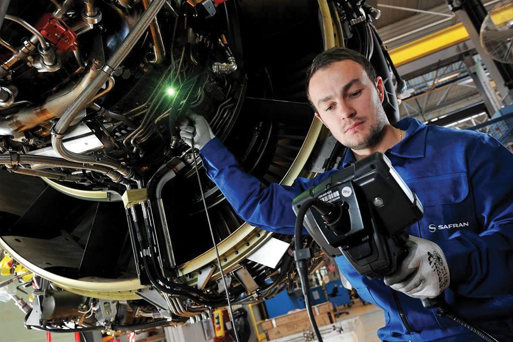 Safran engine technician