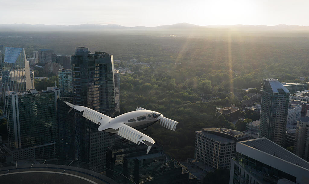 Lilium Jet electric vertical-takeoff-and-landing aircraft