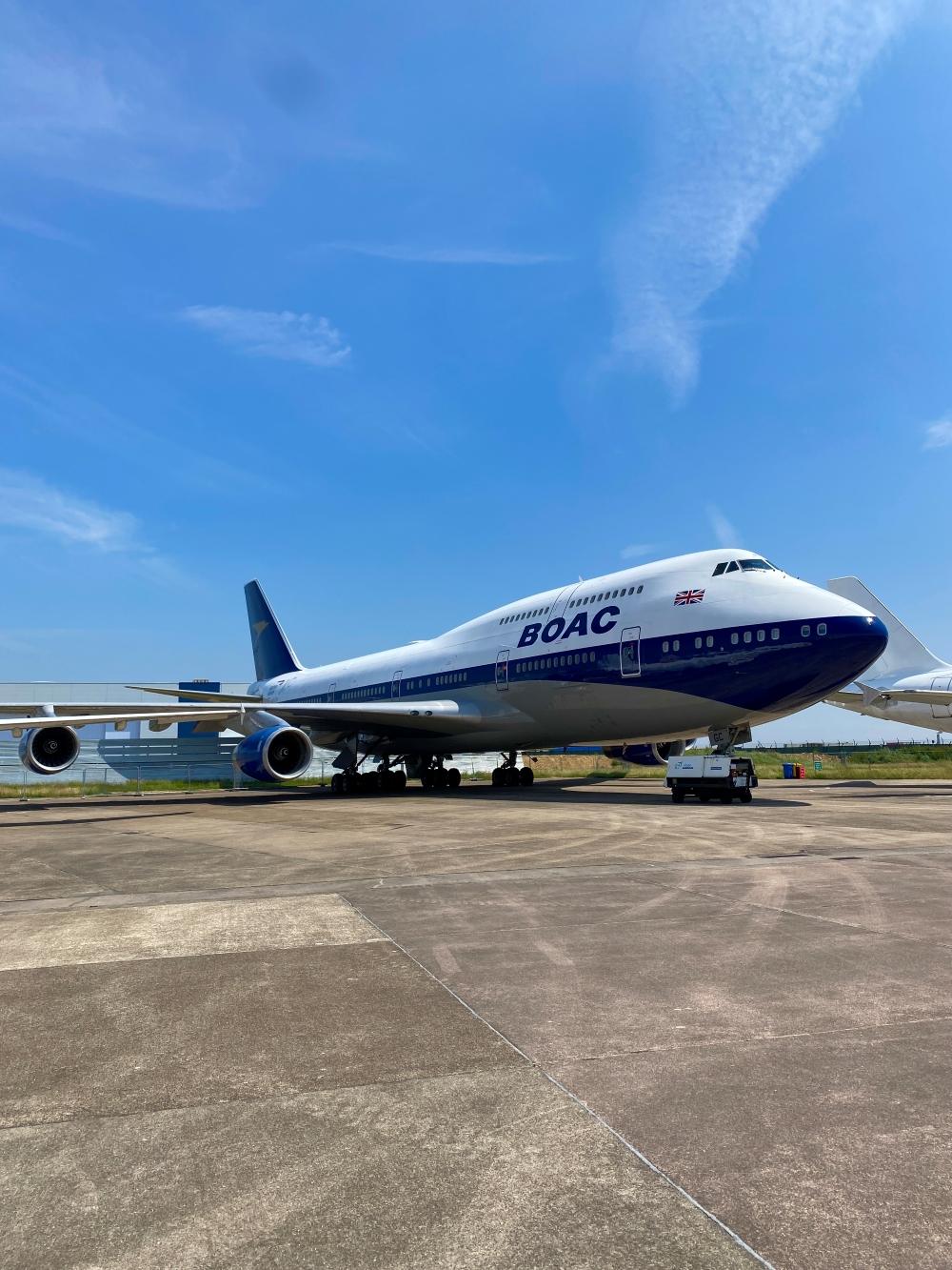 Ecube is preserving British Airways 747