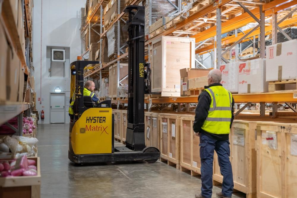 Ecube's climate-controlled storage unit