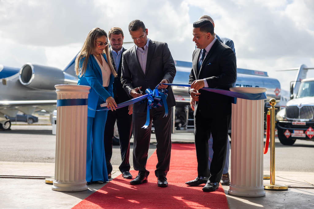 Puerto Rico FBO ribbon-cutting